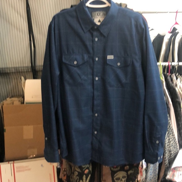 Dixxon “The Meyers”Long sleeve button down men’s large EUC - Picture 1 of 4